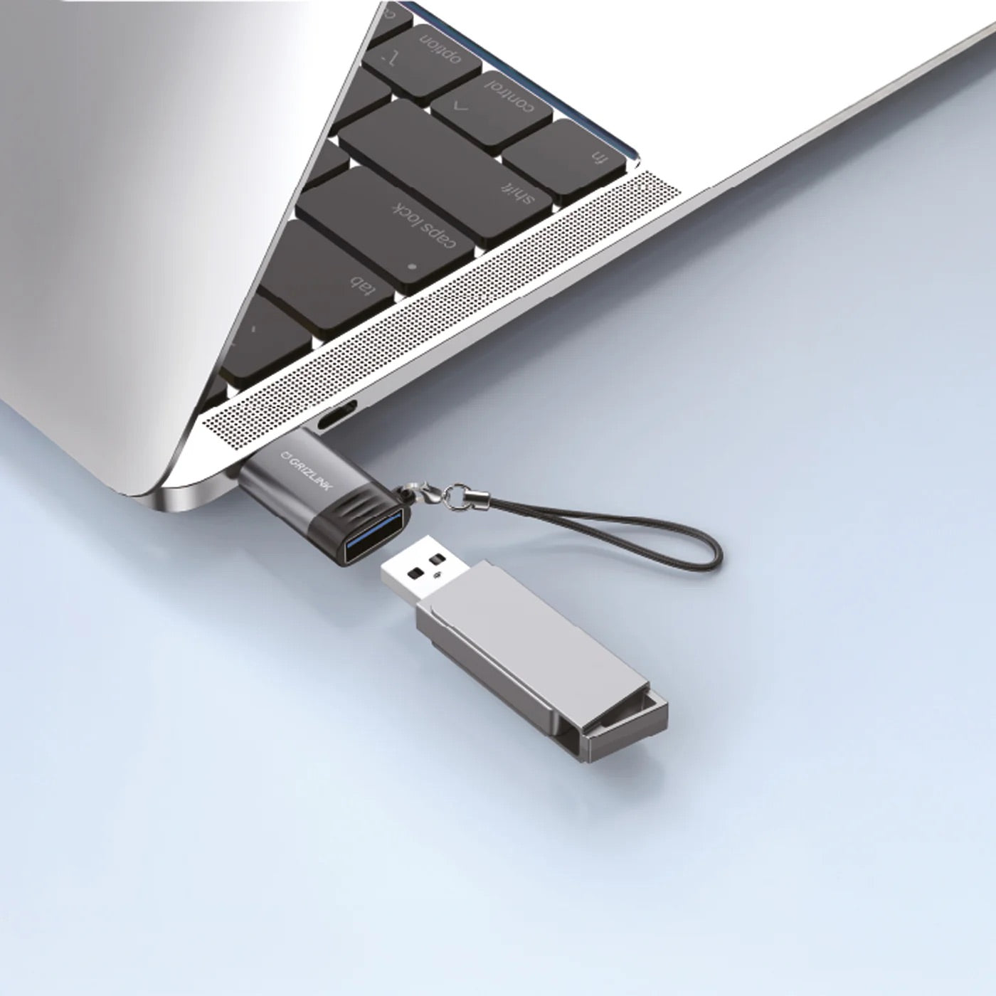 ADATTATORE USB port to Type-C