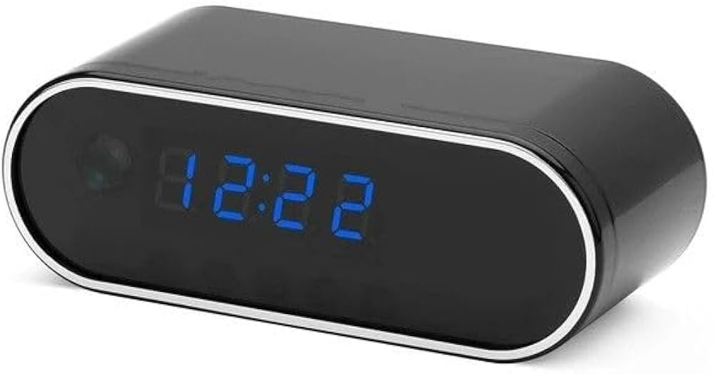 Sveglia Orologio Con Telecamera Spia Nascosta Con Visione Notturna