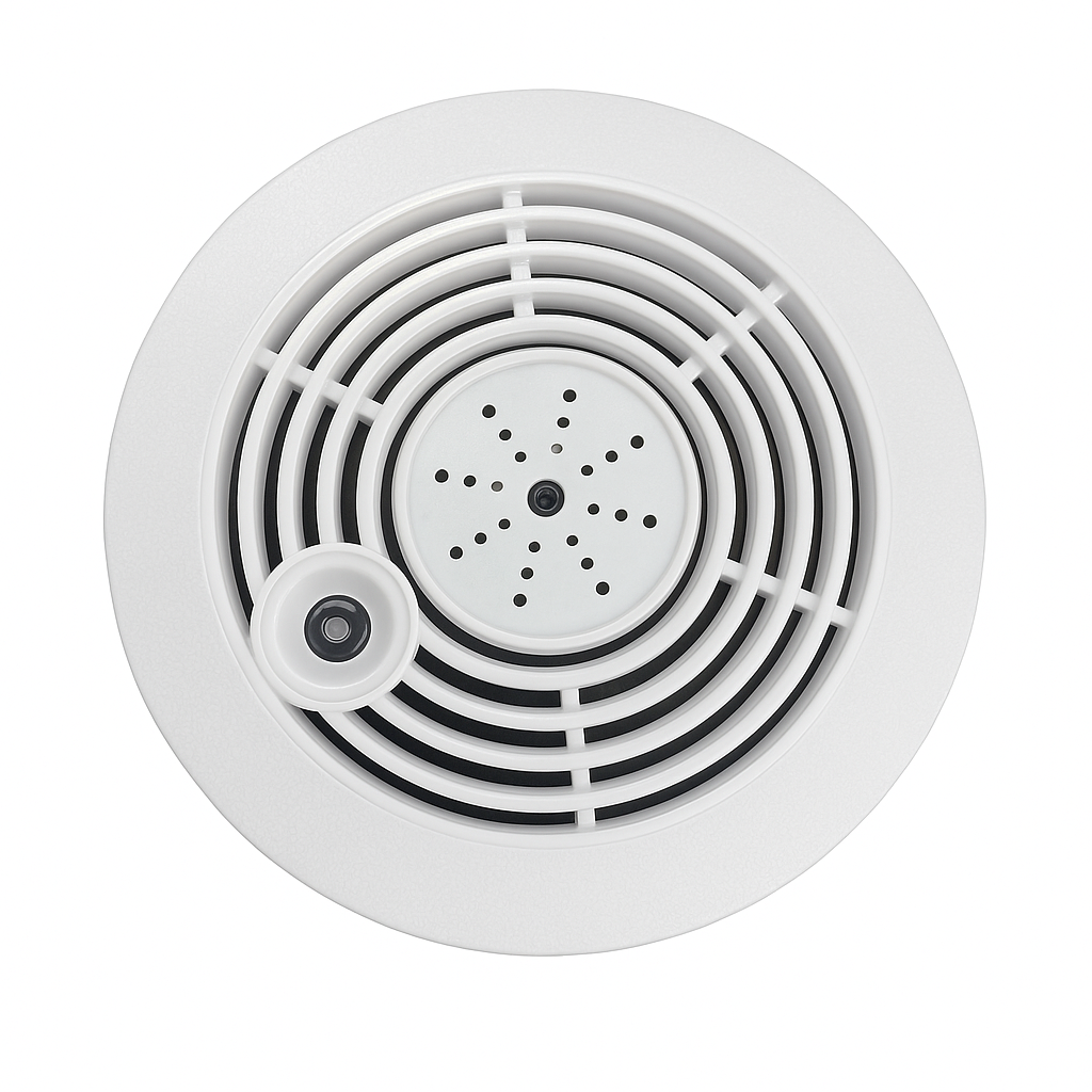 Sensore antifumo con microspia audio/video