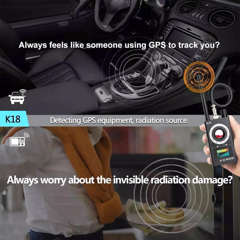 Rileva-Cimici Terminator K18 – Protezione Totale da Microspie, Telecamere e Tracker