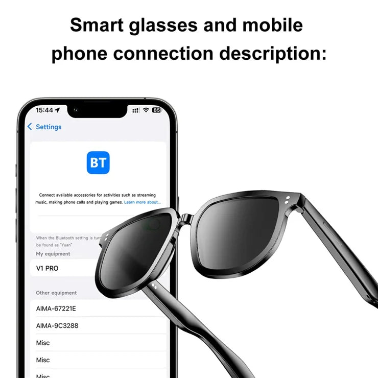 Occhiali Bluetooth
