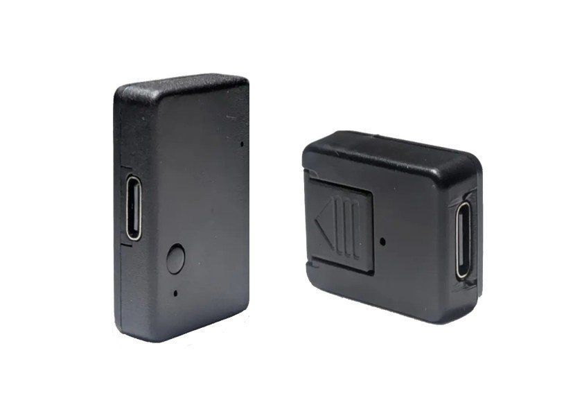 🎧 Auricolare Bluetooth Miniature + Trasmettitore con Microfono Esterno Ultra-Compatto