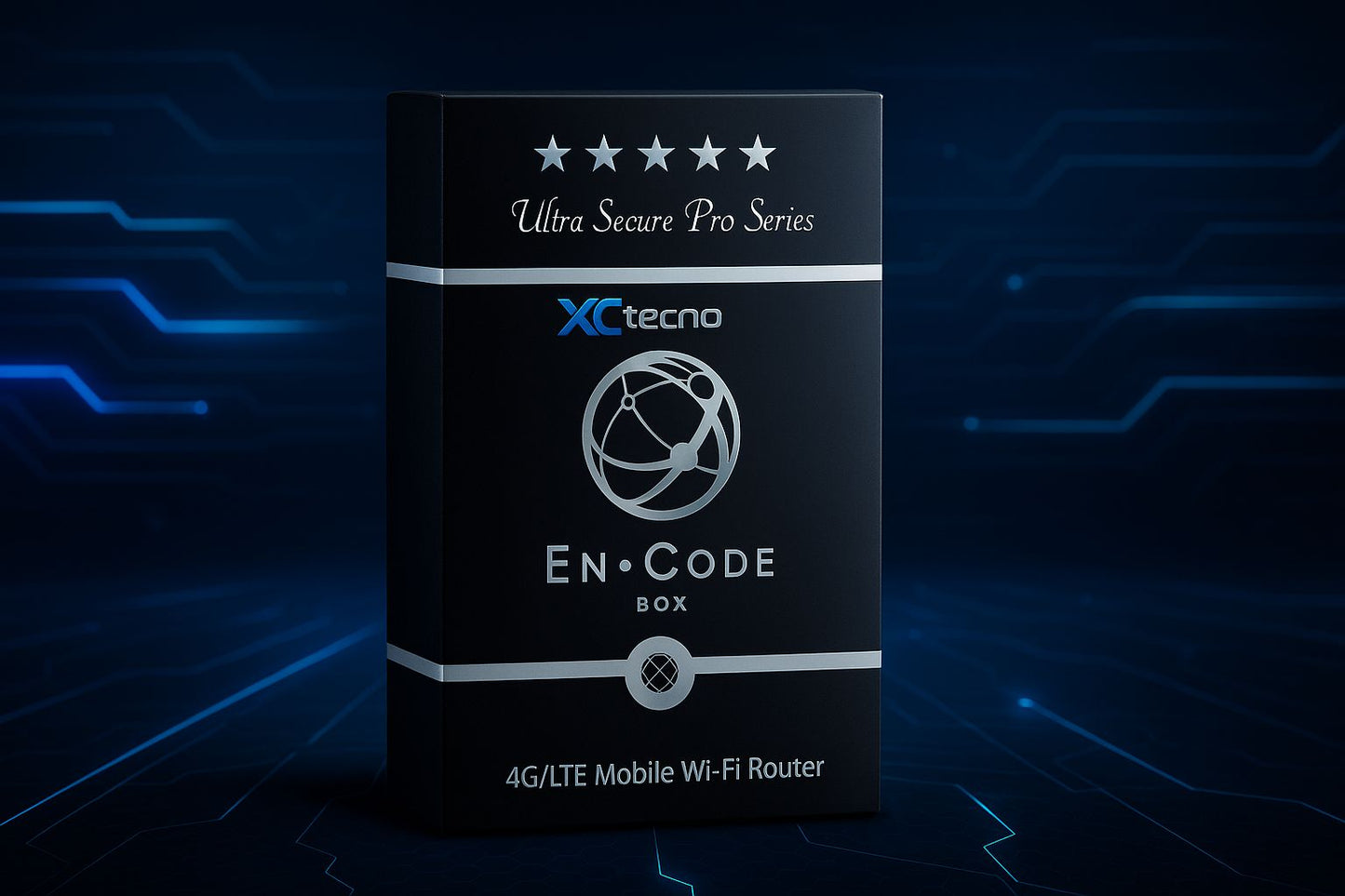 XC Tecno En.Code Box – 4G/LTE Mobile Wi-Fi Router