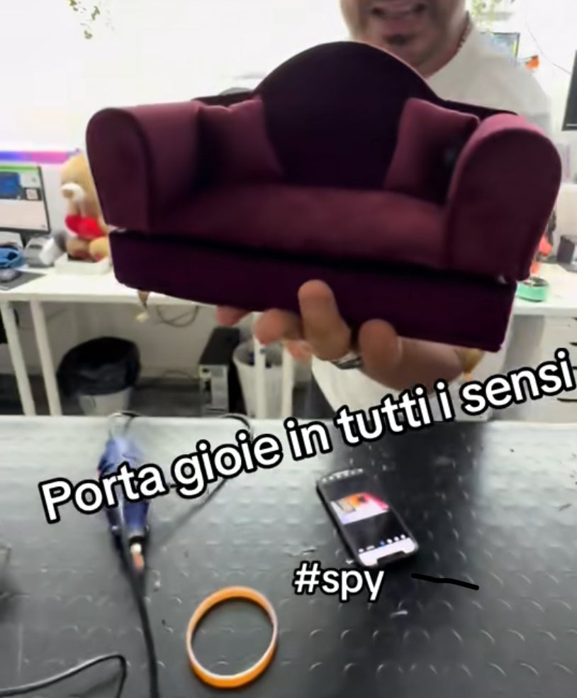 Portagioie Smart con Telecamera Occultata