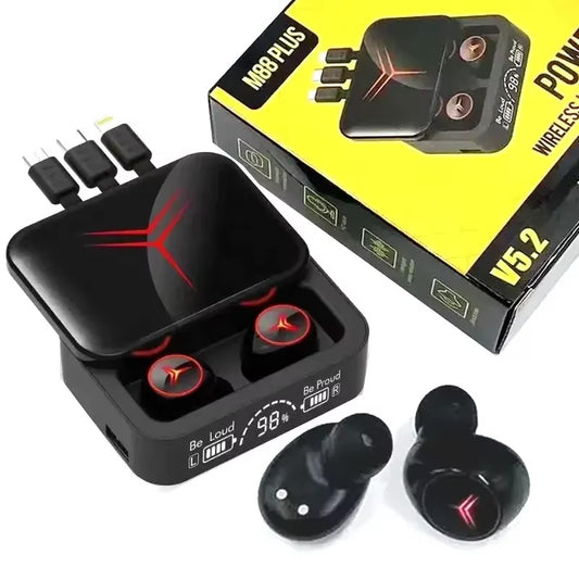 Auricolari wireless M88 PLUS con microfono