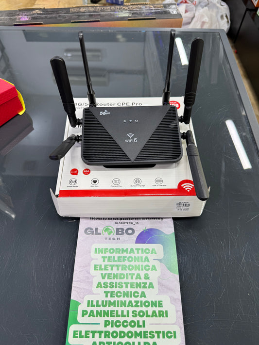 Modem ROUTER GSM 4G/5G PRO WIFI6+Fino a 600Mbps di Velocità
