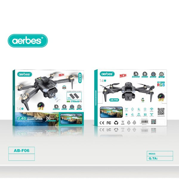 Drone AERBES AB-F06 – Prestazioni e Sicurezza per Tutti
