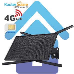 Router 4g con pannello solare