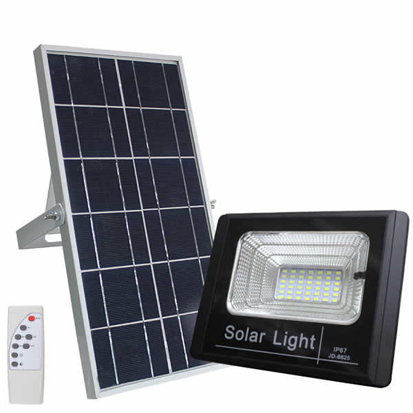 Faro led esterno con pannello solare 800 Watt