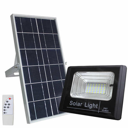 Faro led esterno con pannello solare 800 Watt