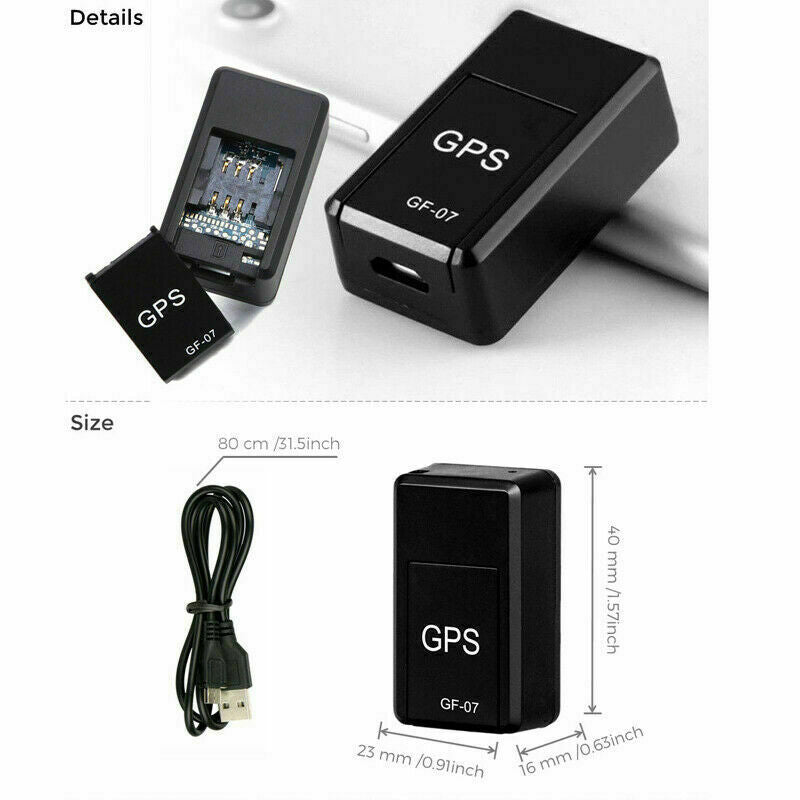 Rilevatore GPS mini con registrazione Vocale