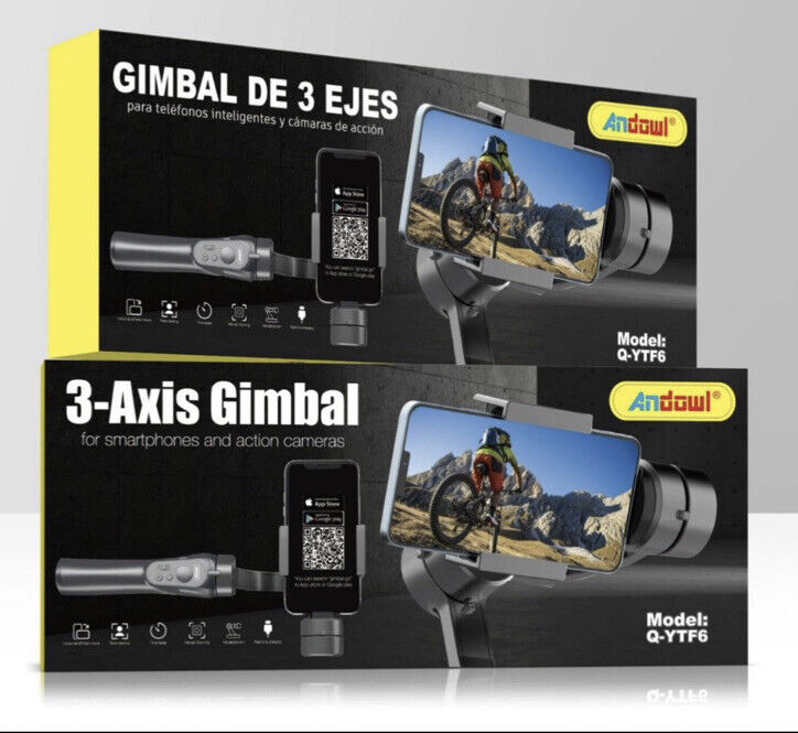 Gimbal 3 assi a stabilizzatore per fotografie e video